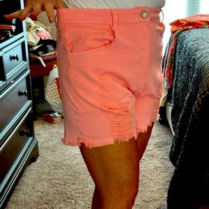 NWT White Birch Denim Shorts Size L